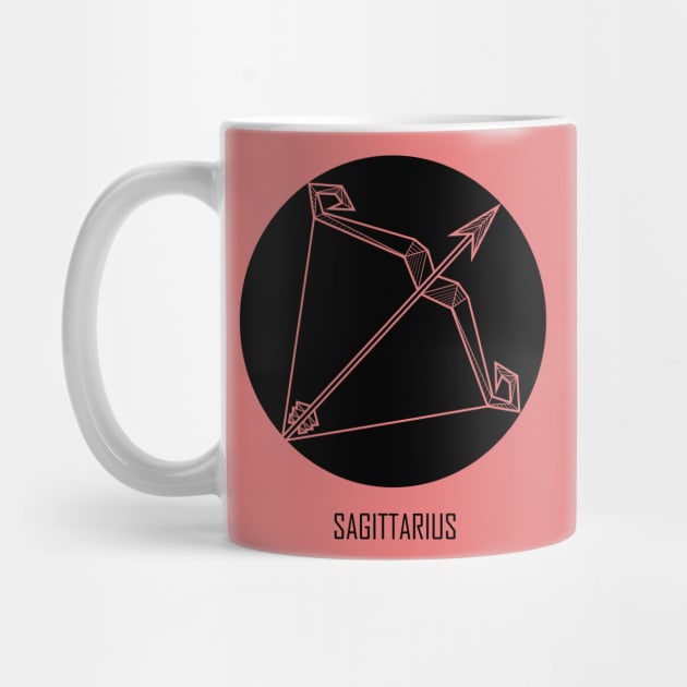 Sagittarius - Geometric Astrology by alcateiaart